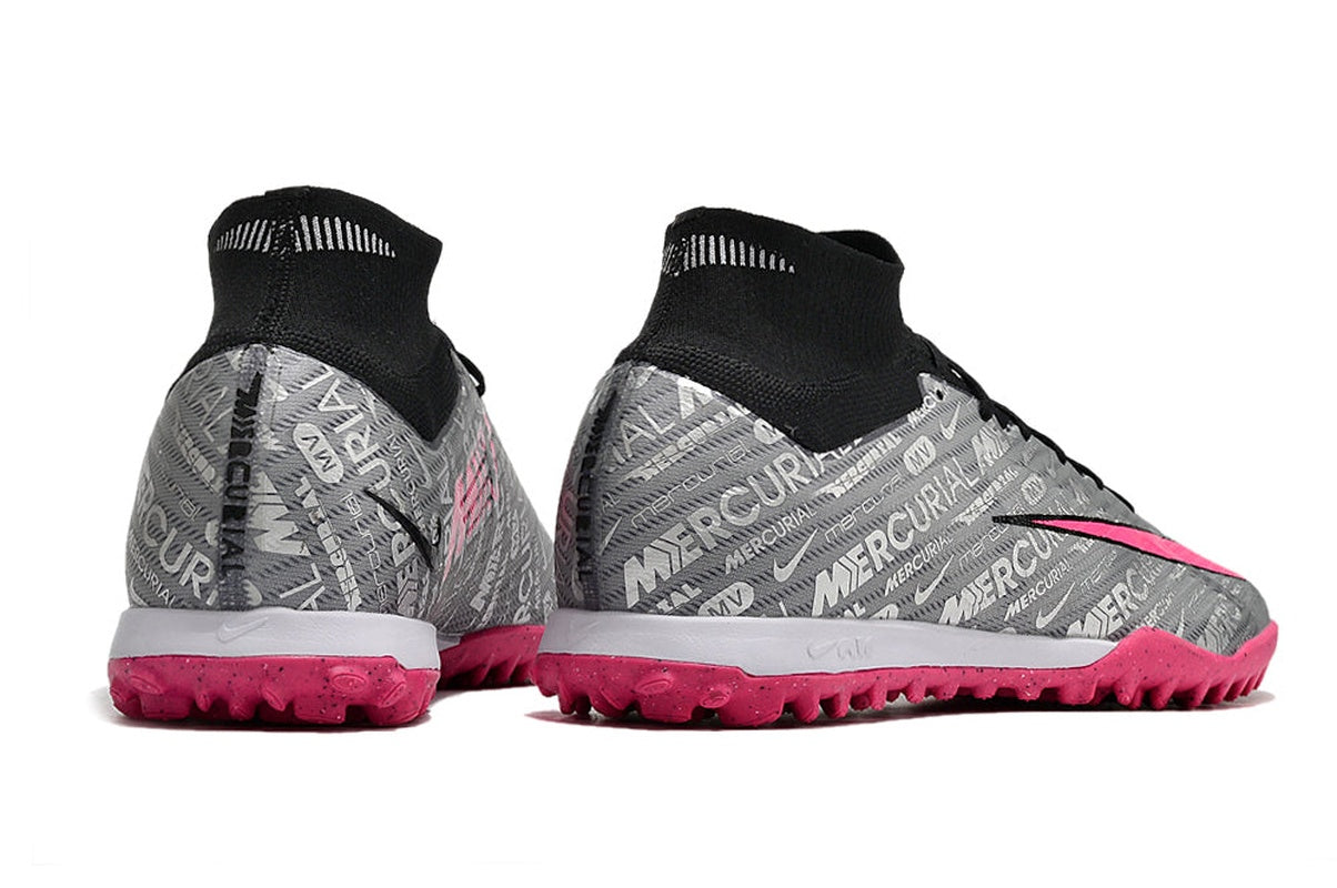 chuteira-society-nike-air-zoom-mercurial-superfly-9-elite-tf-prata-e-rosa-anniversary-25-years-pack-4