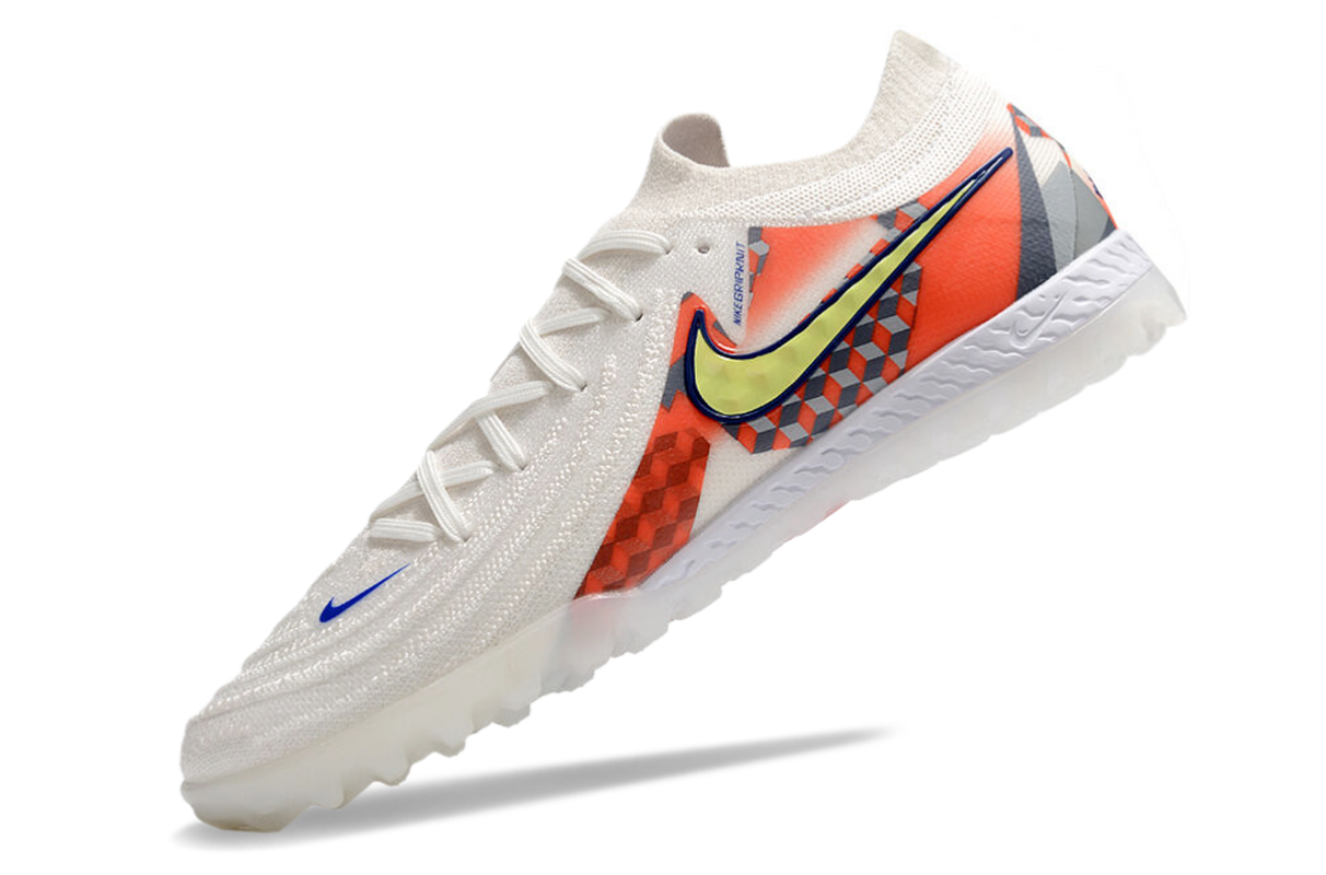 chuteira-society-nike-phantom-gx-2-elite-tf-branca-cinza-e-vermelha-barna-pack-5