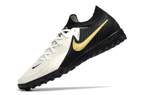 chuteira-society-nike-phantom-gx-2-elite-tf-preta-branca-e-dourada-mad-ready-pack-5