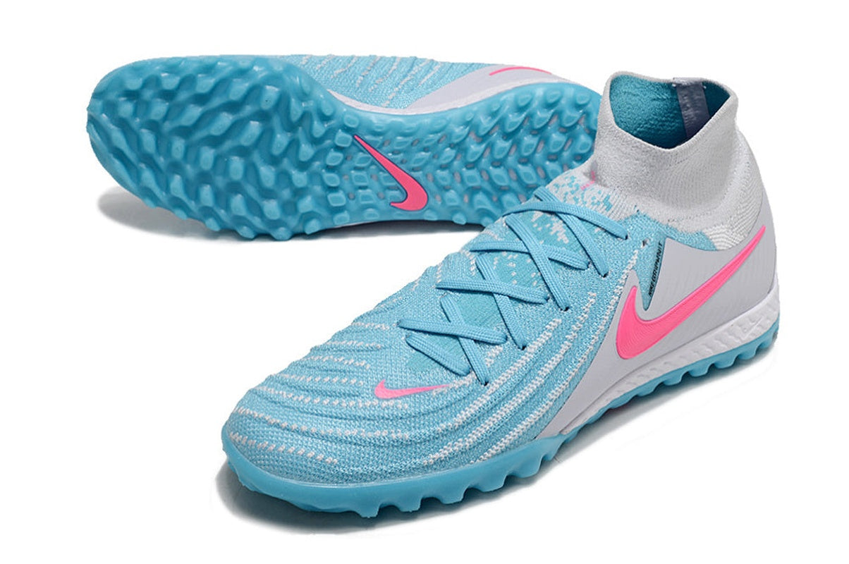 chuteira-society-nike-phantom-luna-elite-tf-cinza-azul-e-rosa-2