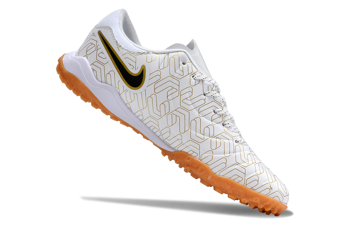 chuteira-society-nike-tiempo-legend-10-pro-tf-branca-e-dourada-united-golden-pack-6