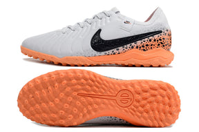 chuteira-society-nike-tiempo-legend-10-pro-tf-branca-preta-e-laranja-electric-pack-4
