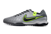 chuteira-society-nike-tiempo-legend-10-pro-tf-cinza-preta-e-verde-1