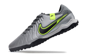 chuteira-society-nike-tiempo-legend-10-pro-tf-cinza-preta-e-verde-4