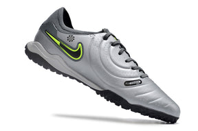 chuteira-society-nike-tiempo-legend-10-pro-tf-cinza-preta-e-verde-5