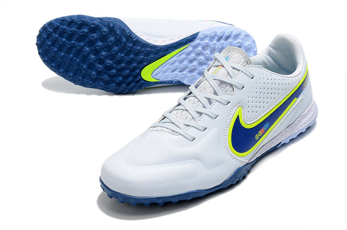 chuteira-society-nike-tiempo-legend-9-elite-tf-branca-e-azul-progress-pack-4