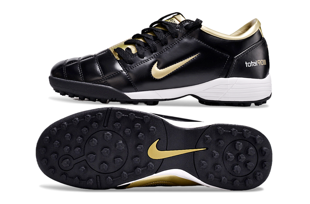 chuteira-society-nike-total-90-tf-dourada-e-preta-2