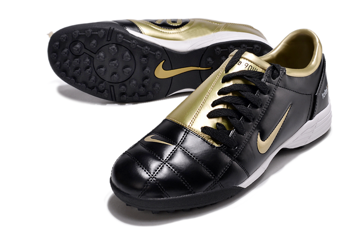 chuteira-society-nike-total-90-tf-dourada-e-preta-4