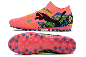 chuteira-society-puma-future-7-mg-rosa-azul-verde-e-amarelo-brazil-pack-3