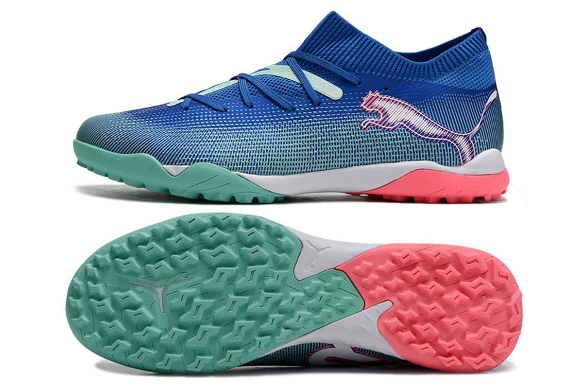 chuteira-society-puma-future-7-tf-azul-e-rosa-3