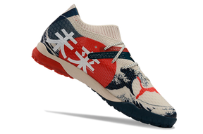 chuteira-society-puma-future-7-tf-bege-preta-e-vermelha-7