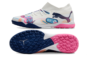 chuteira-society-puma-future-7-tf-branca-azul-e-rosa-volume-up-pack-2