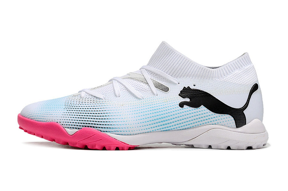 chuteira-society-puma-future-7-tf-branca-e-rosa-phenomenal-pack-1