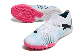 chuteira-society-puma-future-7-tf-branca-e-rosa-phenomenal-pack-2