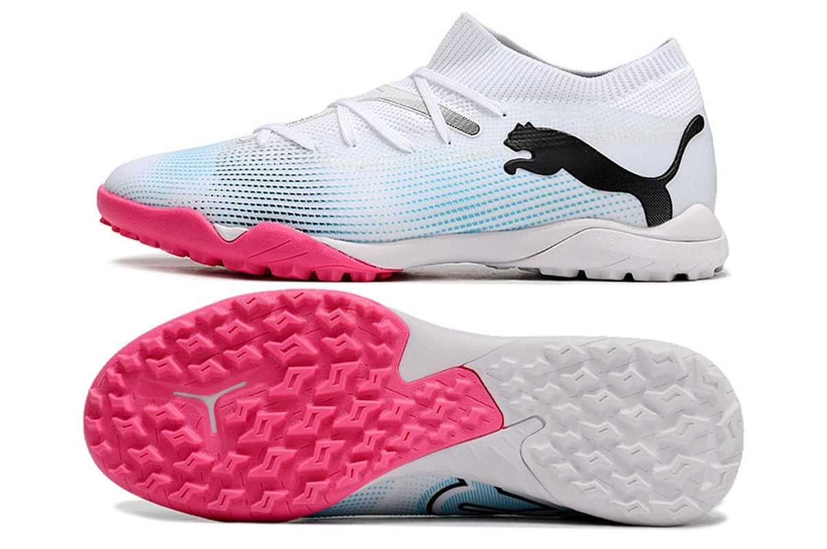 chuteira-society-puma-future-7-tf-branca-e-rosa-phenomenal-pack-5