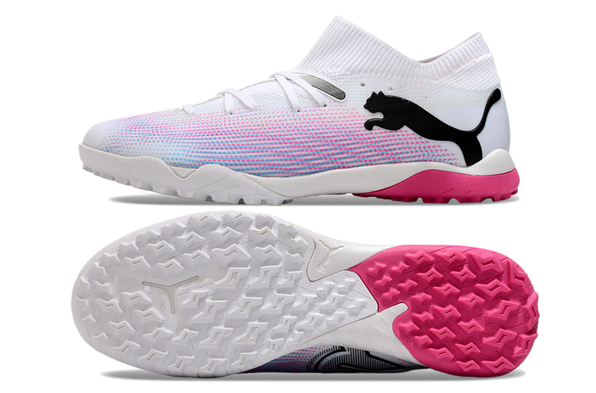 chuteira-society-puma-future-7-tf-branca-rosa-e-azul-phenomenal-pack-2