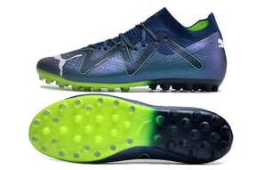 chuteira-society-puma-future-ultimate-mg-azul-e-verde-gear-up-pack-4