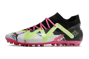 chuteira-society-puma-future-ultimate-mg-preta-e-rosa-powecat-pack-1