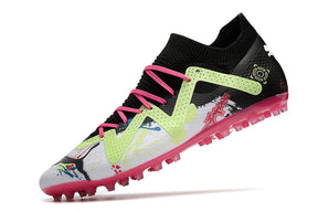 chuteira-society-puma-future-ultimate-mg-preta-e-rosa-powecat-pack-2