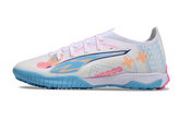 chuteira-society-puma-ultra-5-ultimate-tf-branca-e-azul-volume-up-pack-1