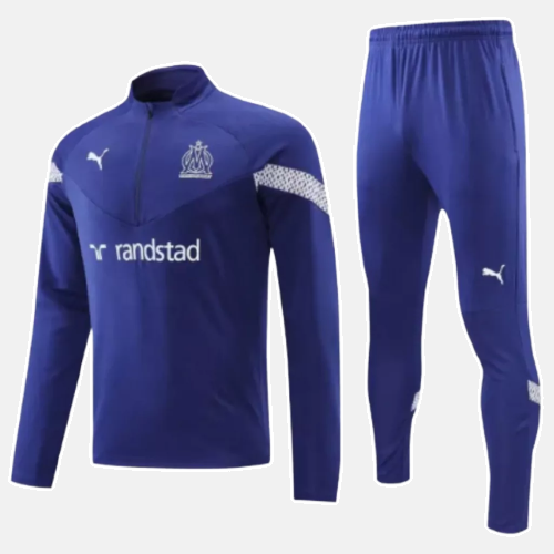 Conjunto de Treino Olympique de Marseille - Masculino - Azul