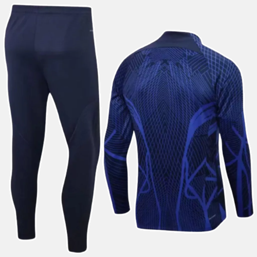 Conjunto de Treino Seleção França - Masculino - Azul