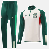 Conjunto de Treino Seleção México - Masculino - Beje e Verde