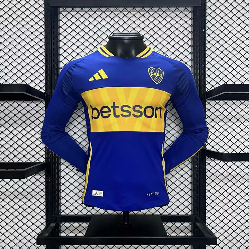 Camisa Boca Juniors 2024/25 Home - Manga Longa