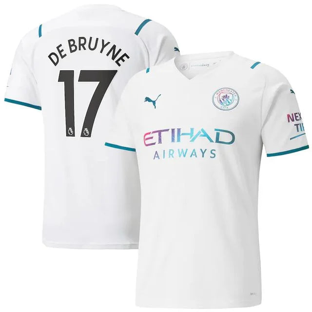 Camisa Manchester City II 21/22 - Puma Torcedor Masculina Personalizada DE BRUYNE Nº17