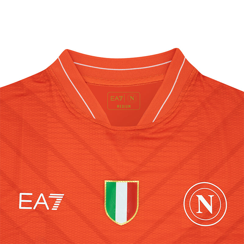 Camisa Napoli 2025/26 Goleiro Laranja