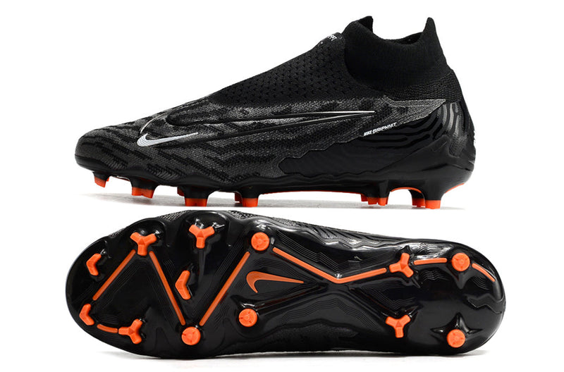 Chuteira Campo Nike Phantom GX Black - Cano Alto