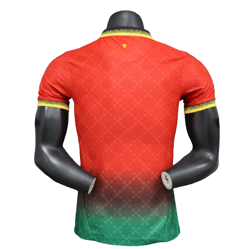 Camisa comemorativa do AC Milan 25/26 - Vermelha - Versão Jogador