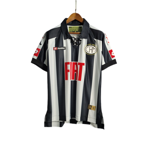 Camisa Atlético Mineiro Retrô 2008 Branco e Preto - Lotto