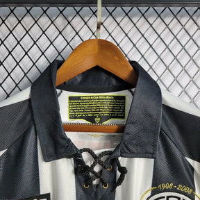Camisa Atlético Mineiro Retrô 2008 Branco e Preto - Lotto