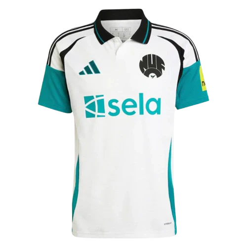 Camisa Newcastle Third 2024/25 s/n Torcedor Adidas Masculino - Branca e Azul