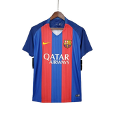 Camisa Retrô Barcelona I Home Nike 2016/17 Masculino Azul Grená