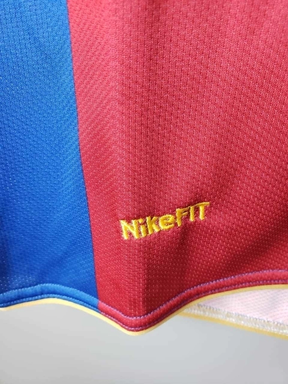Camisa Barcelona Retrô 2006/2007 - Nike Azul Grená