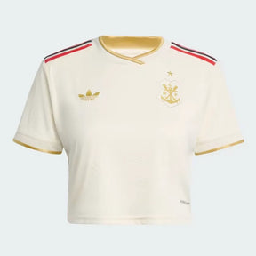 Camisa Feminina Adidas Flamengo 2025/26 III Cropped