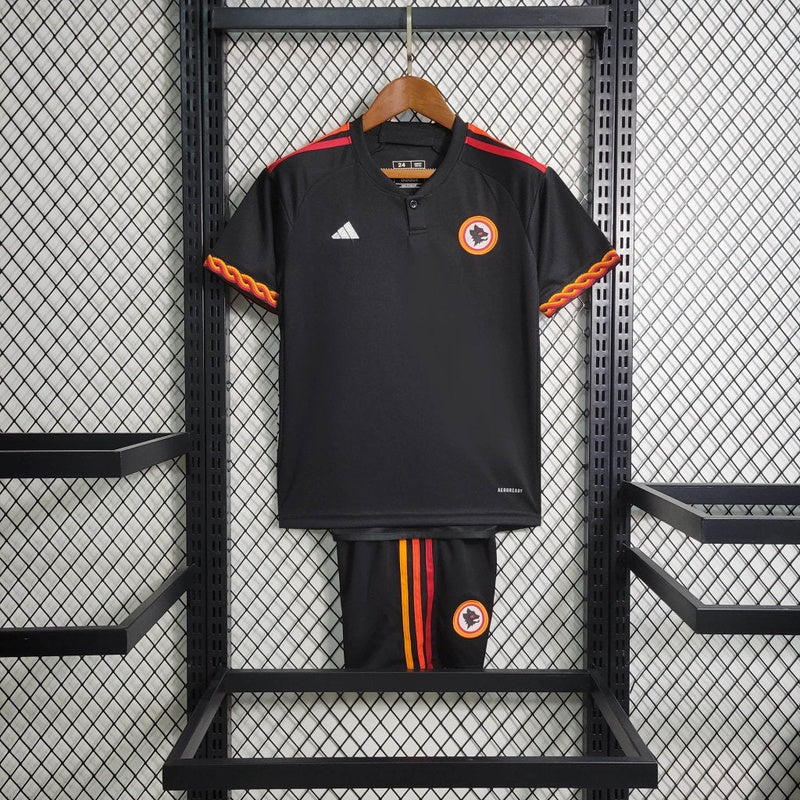 kit-infantil-roma-away-black-23-24-1