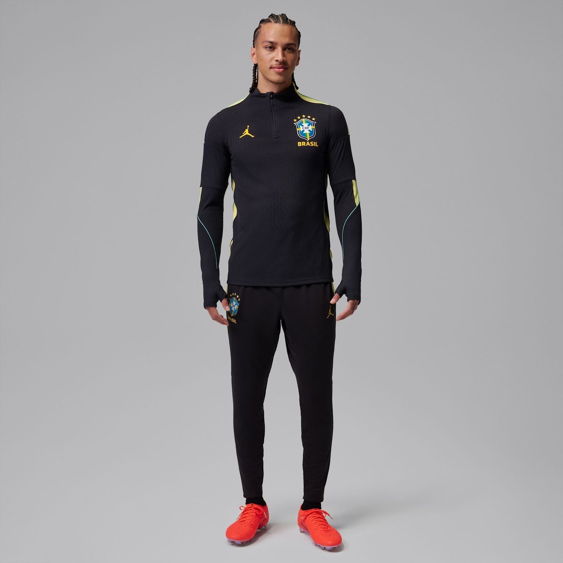 Conjunto de Treino Brasil 2026/27 Preto