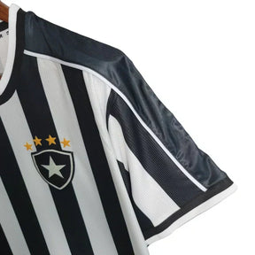 Camisa Botafogo l Retrô 99/00 Torcedor Masculina - Preta e Branca