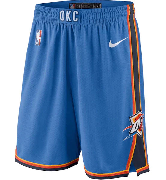 Bermuda NBA Oklahoma City Thunder Nike Authentic - Azul