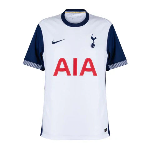 Camisa Tottenham Home 2024/25 s/n Torcedor Masculino - Branca e Azul