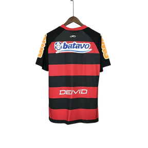 Camisa Retrô Flamengo Home 2010/11 Masculino - Preto e Vermelho